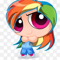 彩虹动画-Powerpuff女孩-空若网 彩虹动画-Powerpuff女孩-空若网