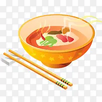 卡通碗里的食物设计-空若网 卡通碗里的食物设计-空若网