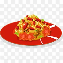 美味卡通食物素材图-空若网 美味卡通食物素材图-空若网