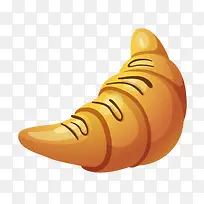 羊角面包矢量素材-空若网 羊角面包矢量素材-空若网