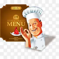 矢量美味的食物菜单-空若网 矢量美味的食物菜单-空若网