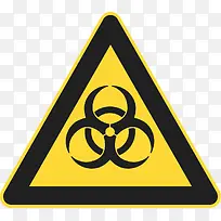 三角形矢量生化标识-空若网 三角形矢量生化标识-空若网