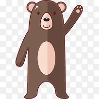 卡通可爱小动物装饰动物头像小熊-空若网 卡通可爱小动物装饰动物头像小熊-空若网