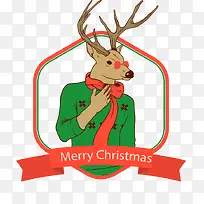 矢量麋鹿先生-空若网 矢量麋鹿先生-空若网