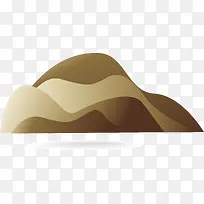 山丘矢量手绘卡通-空若网 山丘矢量手绘卡通-空若网