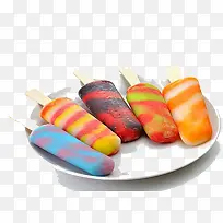 彩色水果冰棍-空若网 彩色水果冰棍-空若网