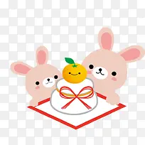 兔子过生日-空若网 兔子过生日-空若网