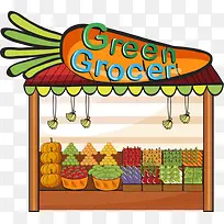 蔬菜水果商小店铺-空若网 蔬菜水果商小店铺-空若网