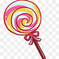 彩色棒棒糖卡通手绘-空若网 彩色棒棒糖卡通手绘-空若网