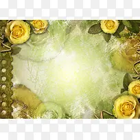 古典背景鲜花背景-空若网 古典背景鲜花背景-空若网