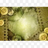 古典背景鲜花背景-空若网 古典背景鲜花背景-空若网