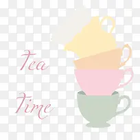 彩色层叠杯子-空若网 彩色层叠杯子-空若网