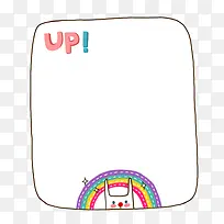 卡通手绘动物产品边框-空若网 卡通手绘动物产品边框-空若网