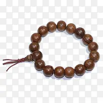 一串褐色佛珠手串-空若网 一串褐色佛珠手串-空若网