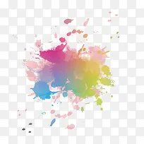 炫彩喷墨效果-空若网 炫彩喷墨效果-空若网