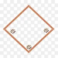 金色古风花纹边框-空若网 金色古风花纹边框-空若网