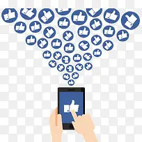 �ֻ����罻���޴�Ĵָ-������