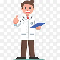 点赞大拇指男医生-空若网 点赞大拇指男医生-空若网