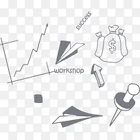 手绘手账标记符号-空若网 手绘手账标记符号-空若网