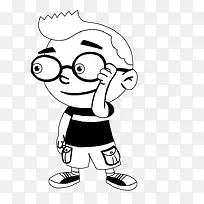 手绘男孩-空若网 手绘男孩-空若网