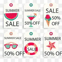 夏日促销标签合集-空若网 夏日促销标签合集-空若网