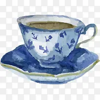 复古水彩杯子-空若网 复古水彩杯子-空若网