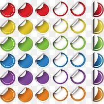 ��ɫԲ���۽Ǳ�ǩ-������