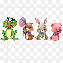 卡通动物-空若网 卡通动物-空若网