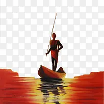 渔民水粉插画-空若网 渔民水粉插画-空若网