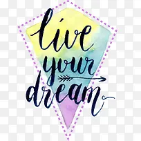 创意水彩几何图形矢量-空若网 创意水彩几何图形矢量-空若网