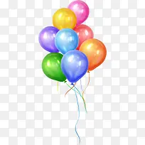 儿童节多彩气球装饰-空若网 儿童节多彩气球装饰-空若网