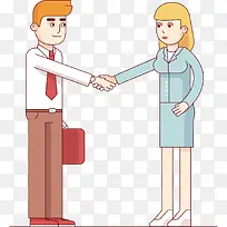 扁平化招聘人物AI源文件-空若网 扁平化招聘人物AI源文件-空若网