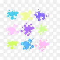 彩色画笔痕迹-空若网 彩色画笔痕迹-空若网