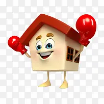 戴着拳击手套的房子-空若网 戴着拳击手套的房子-空若网