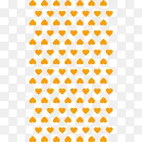 黄色爱心背景-空若网 黄色爱心背景-空若网