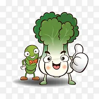 手绘蔬菜人物-空若网 手绘蔬菜人物-空若网