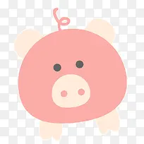 可爱的小猪标签设计-空若网 可爱的小猪标签设计-空若网