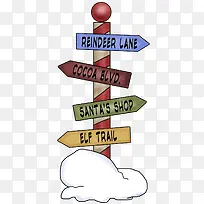 路标牌-空若网 路标牌-空若网