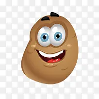 矢量卡通土豆食物素材-空若网 矢量卡通土豆食物素材-空若网