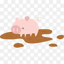 小猪泥土PNG矢量素材-空若网 小猪泥土PNG矢量素材-空若网