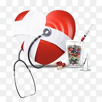 创意爱心听诊器-空若网 创意爱心听诊器-空若网