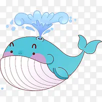 卡通鲸鱼-空若网 卡通鲸鱼-空若网