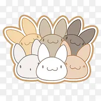 矢量兔子-空若网 矢量兔子-空若网