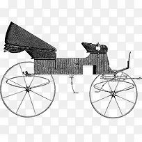 复古老式马车矢量素材-空若网 复古老式马车矢量素材-空若网