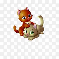 捶背的小猫-空若网 捶背的小猫-空若网