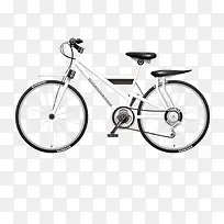 黑色时尚变速自行车-空若网 黑色时尚变速自行车-空若网
