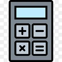 手绘卡通计算器图标-空若网 手绘卡通计算器图标-空若网