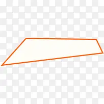 不规则橙色梯形边框素材-空若网 不规则橙色梯形边框素材-空若网