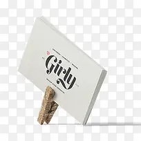 白色立体装饰标牌设计图-空若网 白色立体装饰标牌设计图-空若网