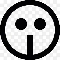 两个点和逗号图标-空若网 两个点和逗号图标-空若网